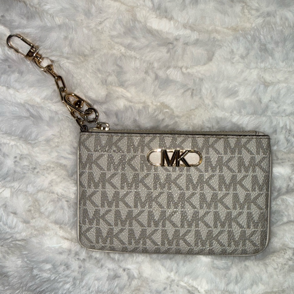 Michael Kors Card Holder in Cream